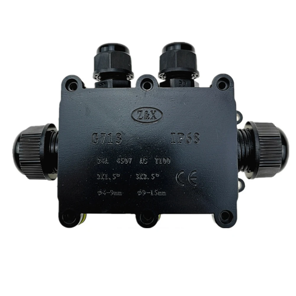 Распределительная коробка Водонепроницаемая КАБЕЛЬНАЯ СОЕДИНИТЕЛЬНАЯ КОРОБКА