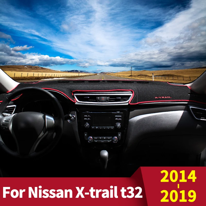 Коврик для приборной панели автомобиля избегающий светильник коврик ковры Nissan