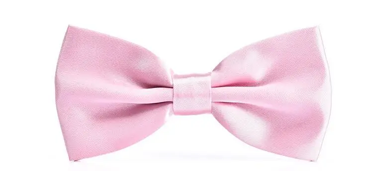 

Free Shipping Men's Bow Ties Solid Color Plain Satin Skinny Ties Groom Necktie Silk Jacquard Woven Tie In Stock