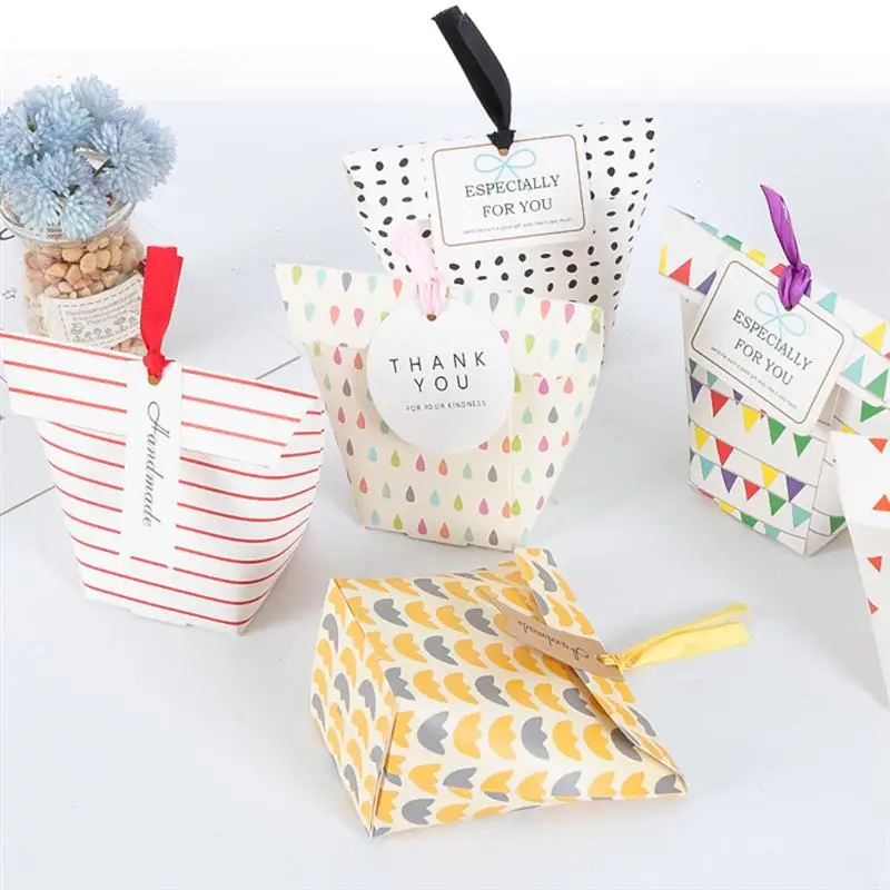 25 шт конфеты Коробки подарочная упаковка чехол Подарки коробка конфет ленты на