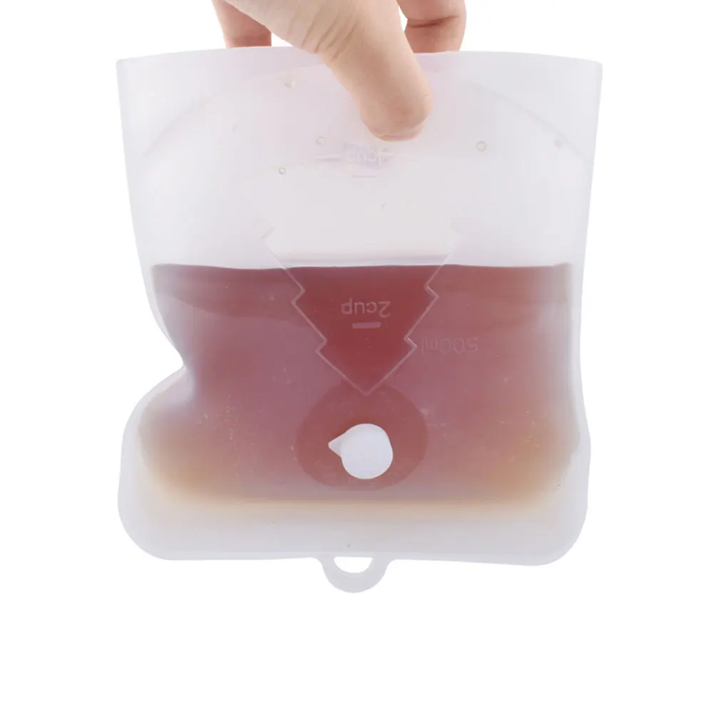 Силиконовый Пакет для продуктов свежие герметичные пакеты многоразовые