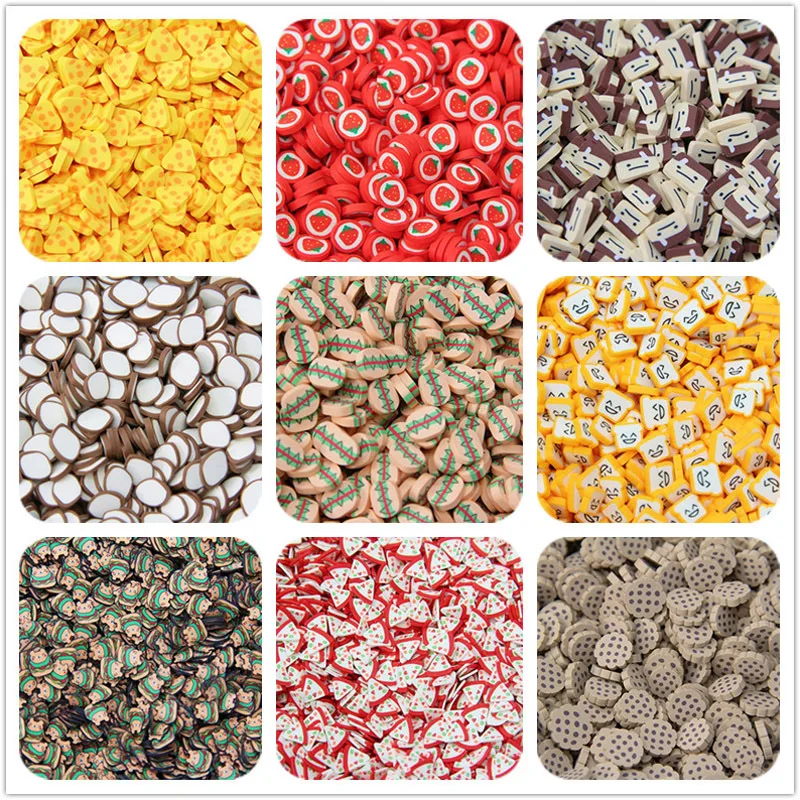 Boxi милые добавки принадлежности для слайма полимерная глина фруктовый торт