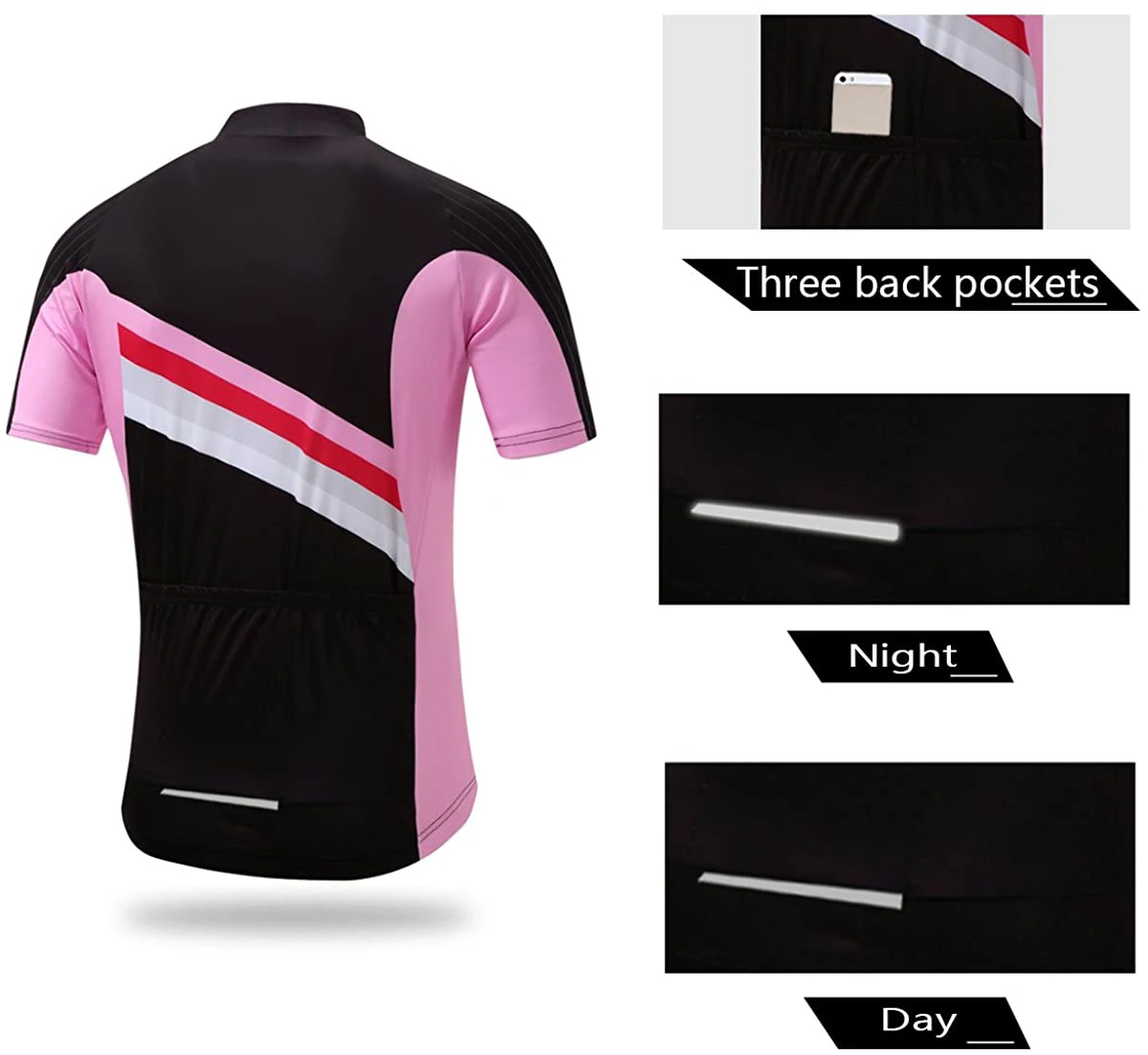 

2021 Summer Breathable Cycling Jersey For Man Quick Dry Short Sleeve Mountain Bicycle Clothing UV Protection Men's Cycling Shirt