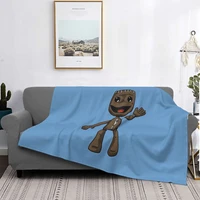 sackboy blanket bedspread bed plaid blanket beach towel hooded blanket weighted blanket