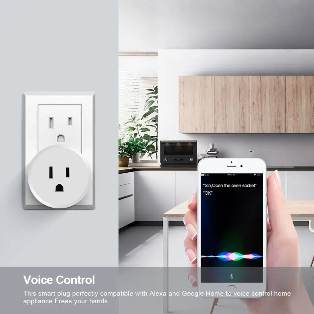 Умный Wi Fi переключатель Apple Homekit 90 265 в с голосовым управлением|Электрические