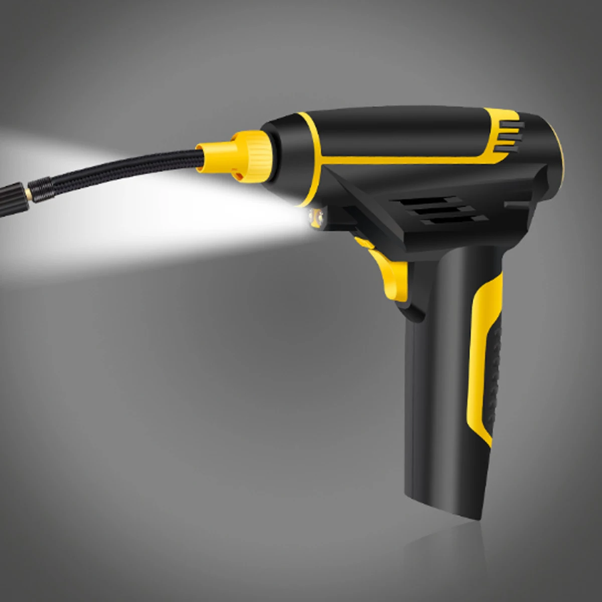 

12V 150PSI Portable Car Air Compressor Mini Inflatable Electric Pump for Car Bicycle Rechargeable Pump With LED Emergency Light