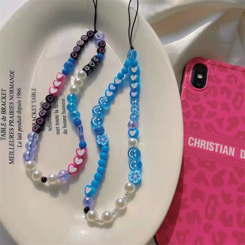 Многоэлементные бриллиантовые голубые прозрачные круглые бусины со смайликом