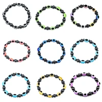 body slimming weight loss anti fatigue healing bracelet hematite beads stretch bracelet magnetic therapy bead slim for men women