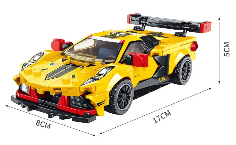 Гоночный конструктор фигурка суперспортивного автомобиля Пагани Huayra Lambor Veneno