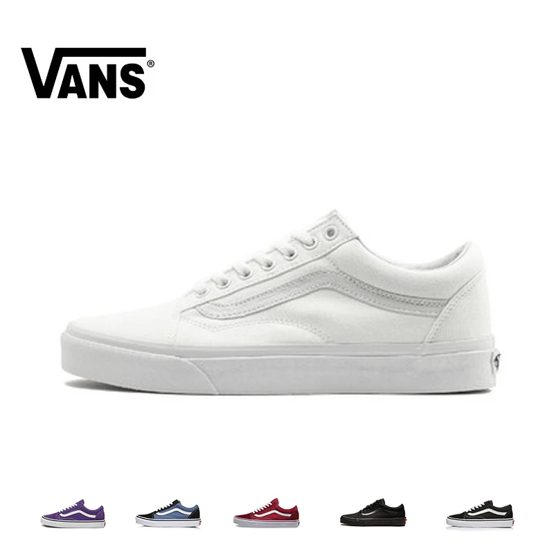 VANS OLD SKOOL для мужчин и женщин скейтборд обувь многоцветный подлинный Спорт на открытом воздухе классический досуг серии VN000D3HW00