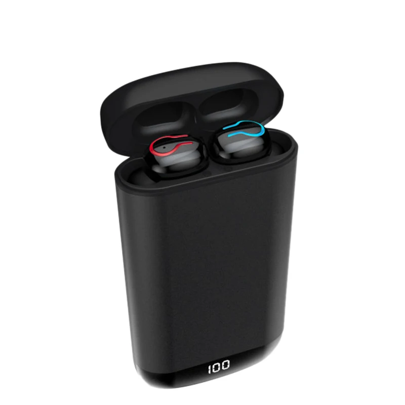 Беспроводные Bluetooth наушники Q66 V5.0 HD стерео спортивная водонепроницаемая