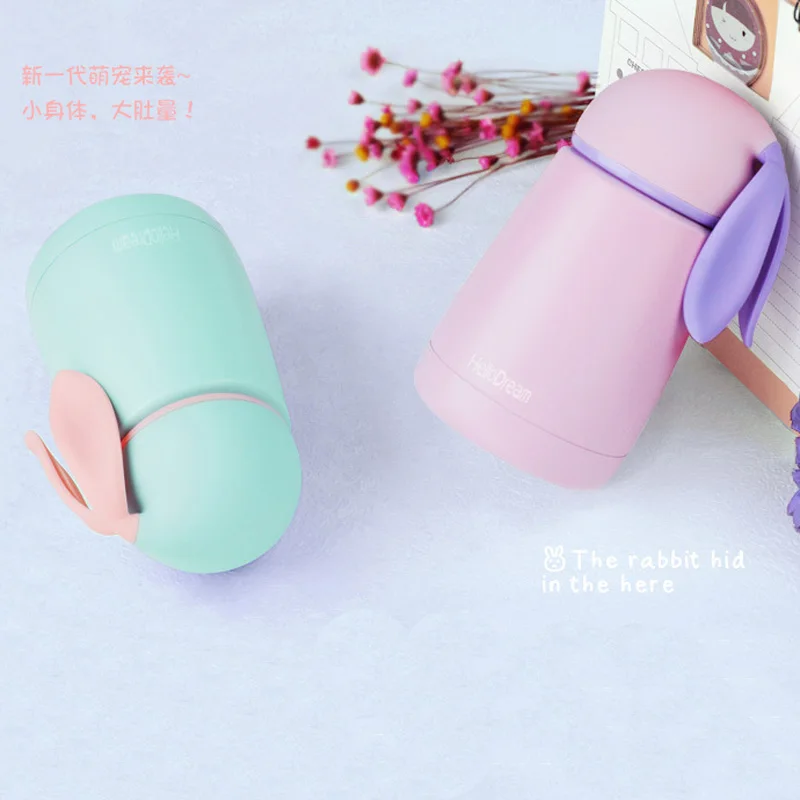 Распродажа Термокружка из нержавеющей стали в форме кролика термос для детей