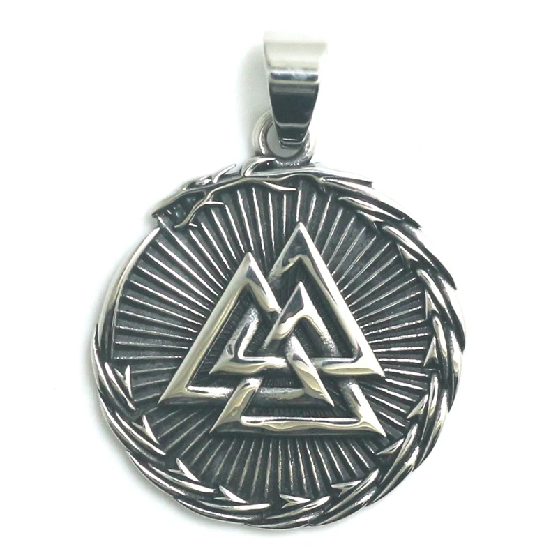 

Unisex 316L Stainless Steel Simple Fashion Vikings Dragon Pendant Newest