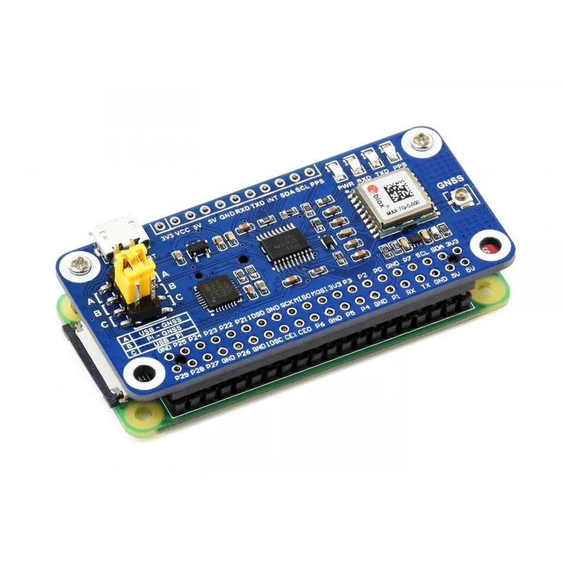 Raspberry Pi 4 MAX-7Q GNSS HAT GPS GLONASS QZSS SBAS поддержка RPI 4/3/Zero W | Компьютеры и офис