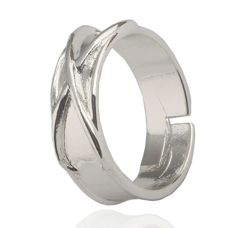 Суперчерное кольцо на палец Сон Гоку реквизит посеребренные аксессуары для