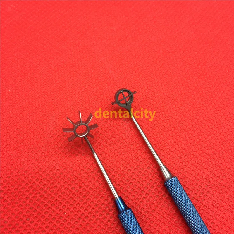 Титановый офтальмологический 8 коготь и 2 Коготь Роговица маркер прибор для