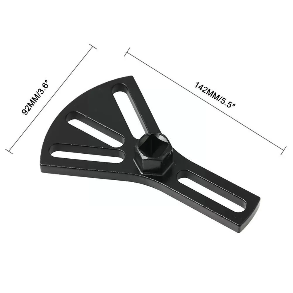 

Adjustable Fuel Pump Wrench Hand Tool Car Fuel Tank Pump Remove Wrench Wrench Cover E5W7