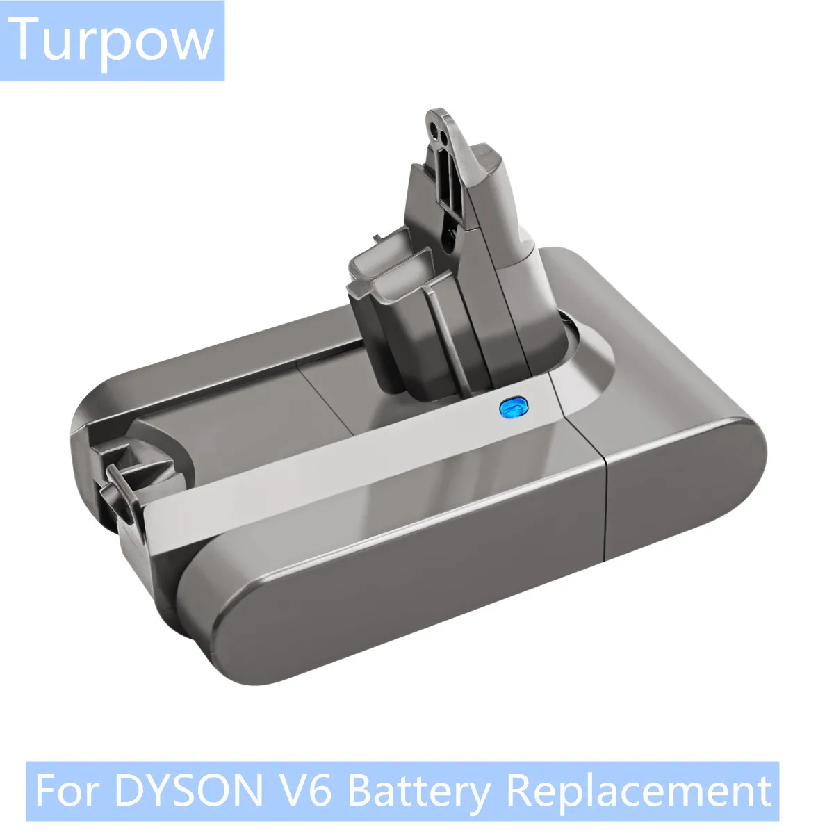 Turpow For DYSON V6 Battery Replacement V6 Trigger V6 Total Clean V6 Top Dog V6 slim 6000mAh Battery For DC62 DC61 DC59 DC58