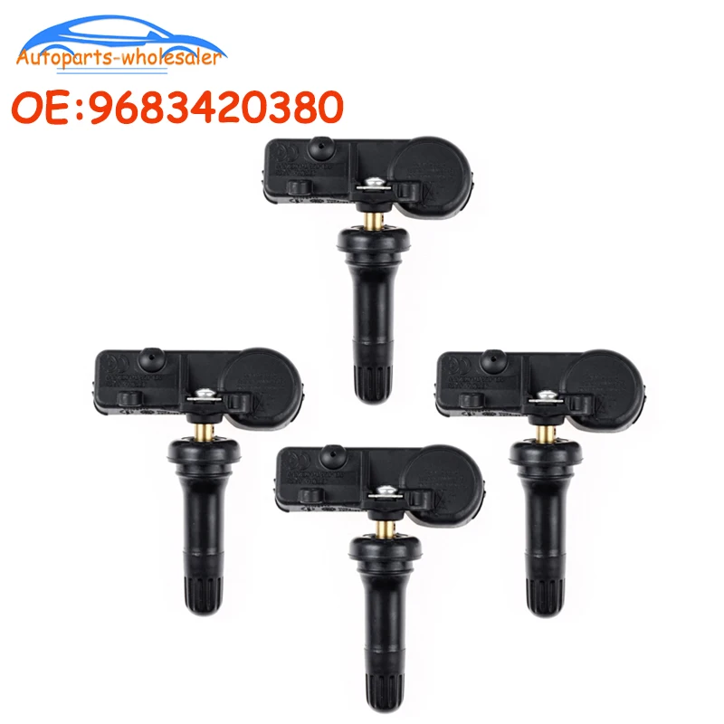 4 шт./лот автомобильные аксессуары 9683420380 для Peugeot Citroen Picasso C4 TPMS датчик давления в