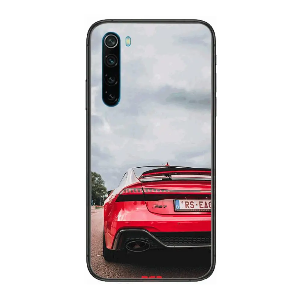 

Sports Cars Male Men cartoon Phone Case For XiaoMi Redmi Note 9S 8 7 6 5 A Pro T Y1 Anime Black Cover Silicone Back Pretty