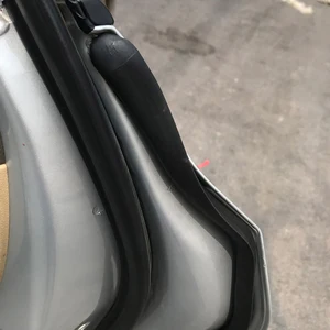 DIY 2 шт. авто резиновые уплотнения Уплотнитель резиновые уплотнения автомобиль дверные уплотнительные полосы Звукоизоляция Уплотнительная лента автомобильные аксессуары