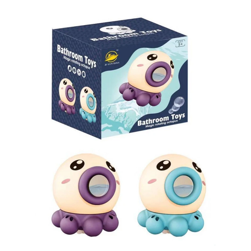 

2021 Summer New Octopus Water Spray Sprinkler Baby Bathing Toy Bathroom Sprinkling Gifts For Kids Boys Girls Gifts Education Toy