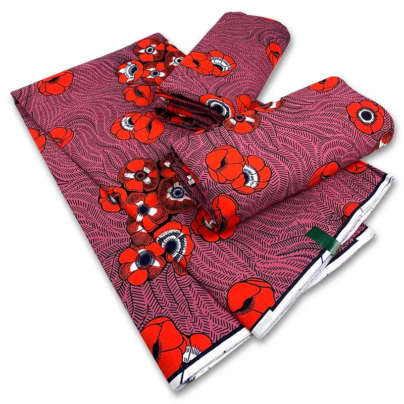 Оригинальный воск 100% хлопок ткань Африканская вощеная принтом 2021 последняя из