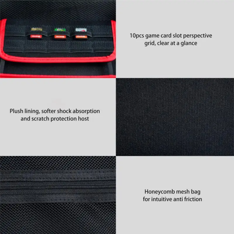 Storage Bag For Switch OLED Console Carrying Case Protective Pouch Hard Carry Pochette Game Accessory | Электроника