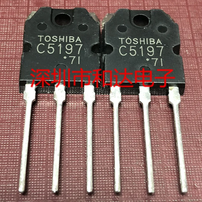 

5 шт. 2SC5197 C5197 TO-3P 120V 8A