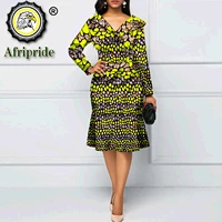 african dresses for women afripride dashiki bazin riche ankara print pure cotton dress private custom v neck s1825083