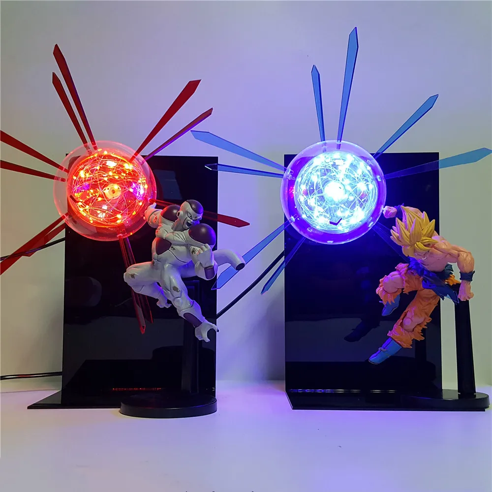 Экшн фигурки из аниме Драконий жемчуг Z Сон Гоку Фриза лампа набор сделай сам