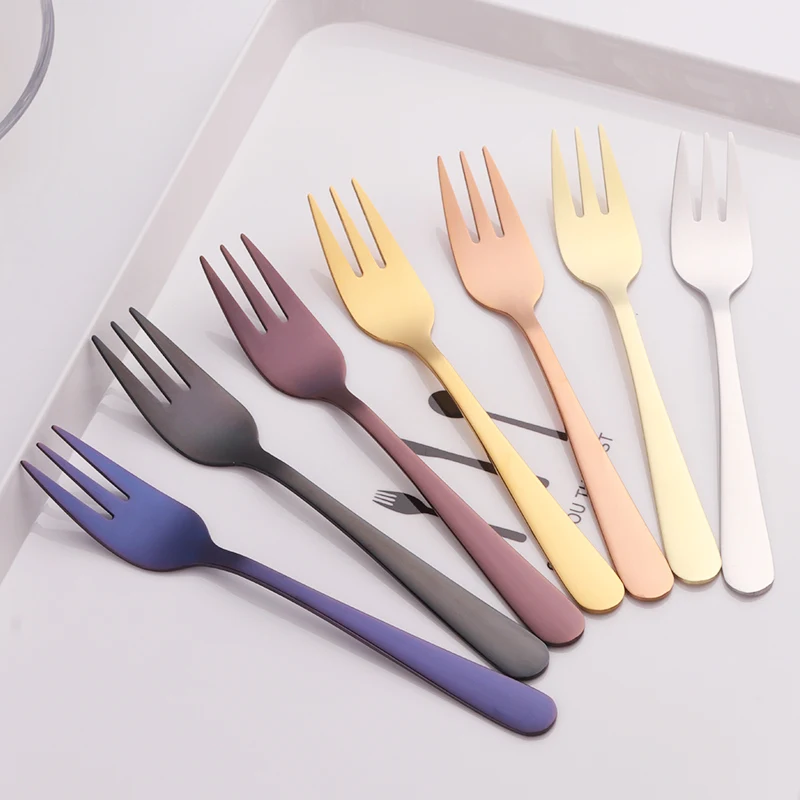 

tea spoon cake fork