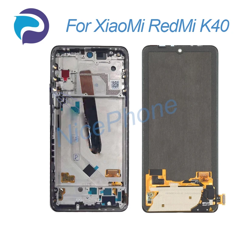 Pantalla LCD para XiaoMi RedMi K40, montaje de digitalizador con pantalla t&aacute;ctil de repuesto de 6,67 ", M2012K11AC, RedMi K40-3