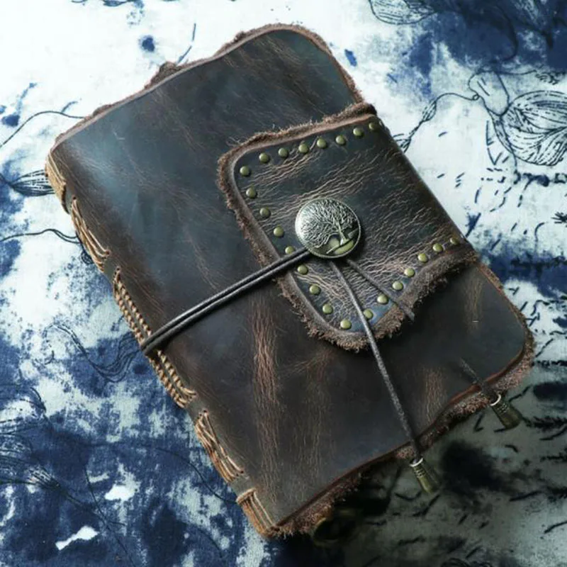 A6/A5/A4  Original Genuine Leather Traveler's Notebook Diary Journal Planner Sketchbook Handmade Business Notebook