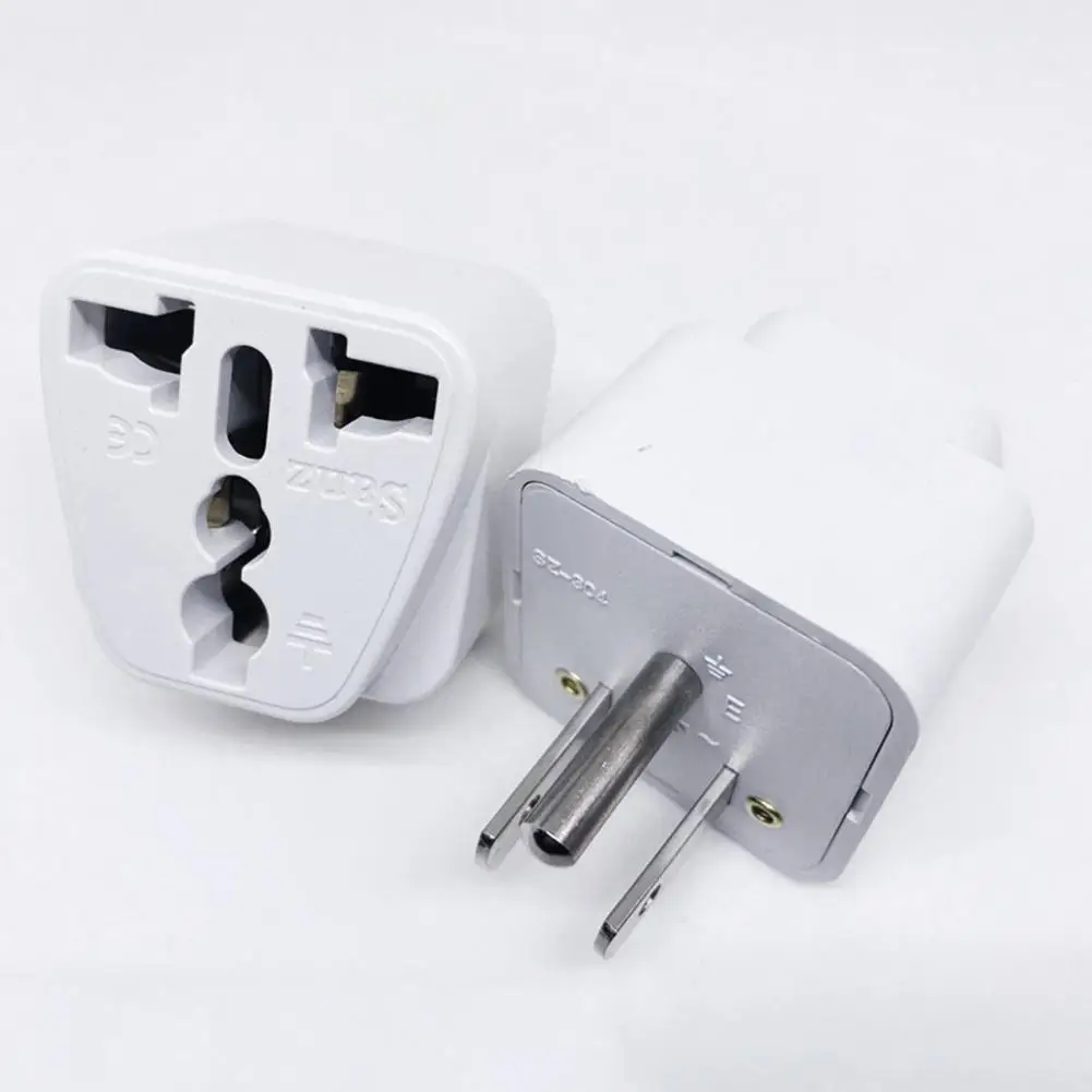 

Универсальный компактный адаптер для путешествий на открытом воздухе с вилкой Стандарта Великобритании/ЕС/Австралии на 3 контакта США