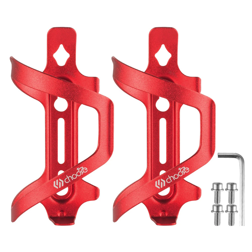 

Aluminum CNC Water Bottle Holder Mtb Bike Bottle Cage 2 Piece