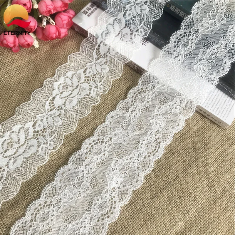 

!7-7.5CM S1414 White Multi-Colored Lace Decoration DIY Garment Sewing Fabric Lace Handmade Dress Lingerie