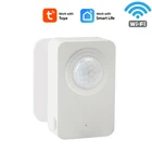 Датчик движения PIR Tuya с Wi-Fi, инфракрасная лампа для умного дома, охранная сигнализация с дистанционным управлением через приложение Tuya Smart Life