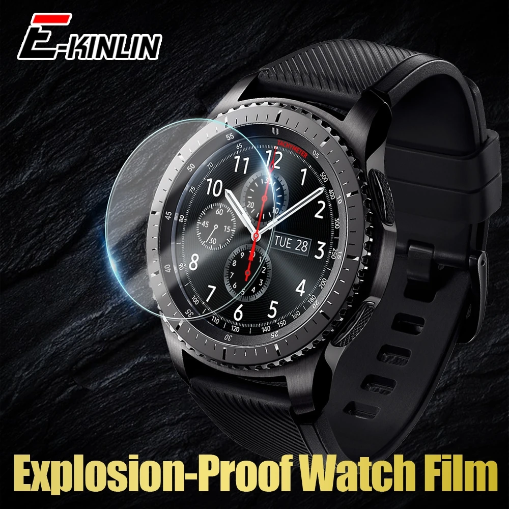 Защитная пленка для экрана Samsung Galaxy Watch Watch3 3 45 мм 46 41 42 LTE Gear S3 S2 Смарт часы из