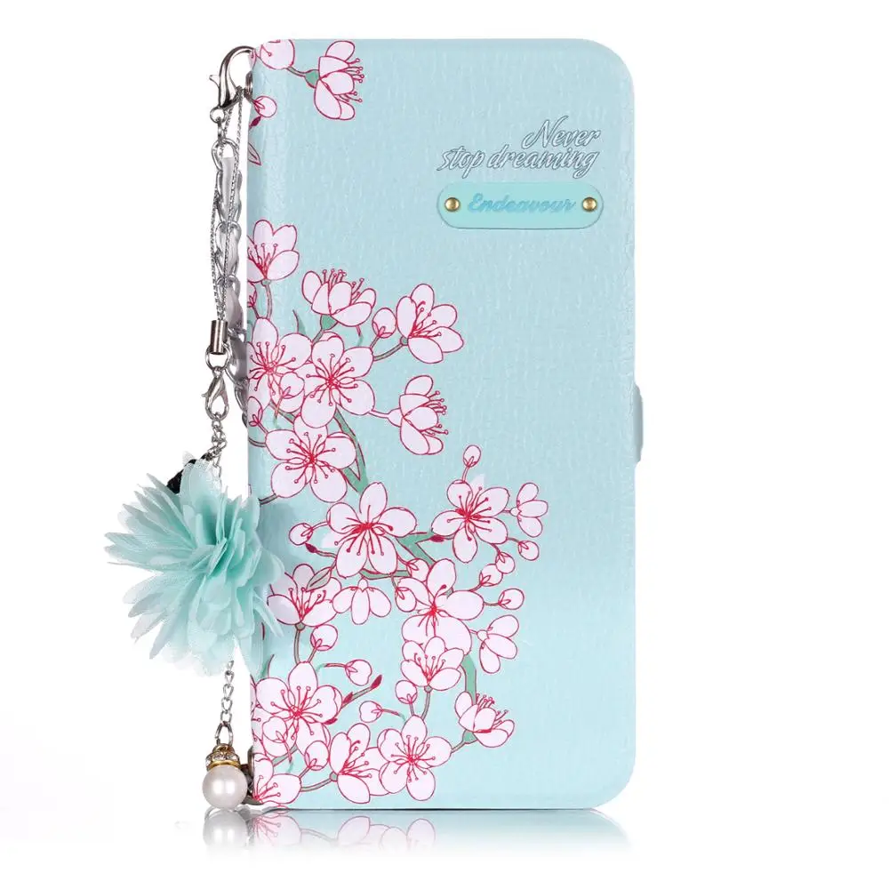 Girls Shoulder Leather Phone Bag Pouch Women Wallet Case for Samsung Galaxy A70 A50 A40 A20 A20E Pearl Head-Ornaments | Мобильные