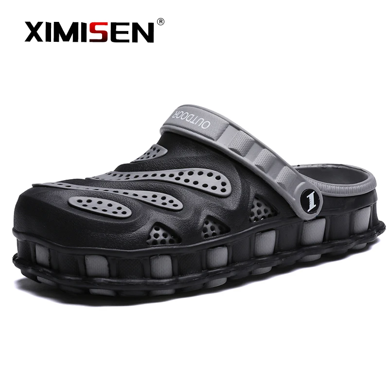 XIMISEN мужские тапочки массажные сабо уличная садовая обувь сандалии для бассейна