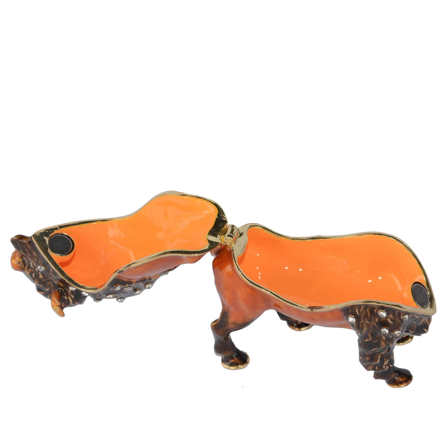 Декоративная игрушка &quotбык&quot &quotяка&quot коробка для безделушек коллекционные