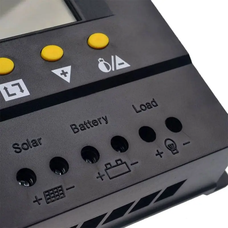 80A за максимальной точкой мощности Солнечный Контроллер заряда 12 V/24VDC PWM Батарея