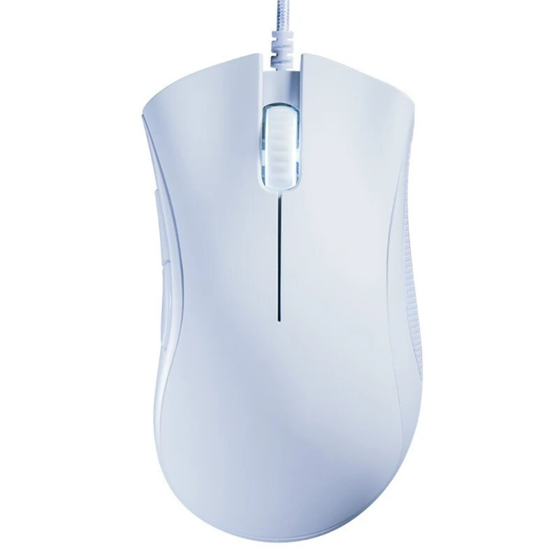 

Wired Gaming Mouse 6400DPI Optical Sensor 5 Buttons Mice for Laptop PC Gamer L41E