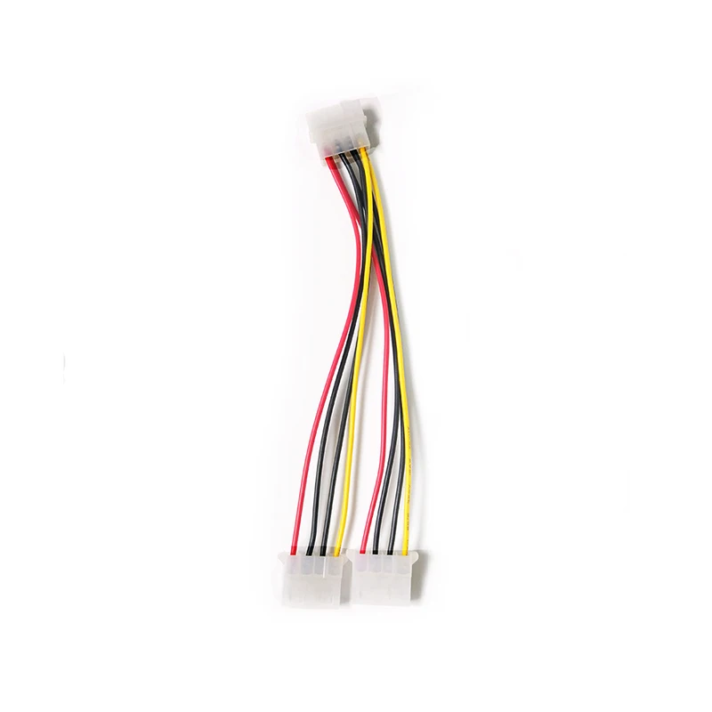 Удлинительный кабель питания штекер 1-2 гнездовой 4P IDE разветвитель порта для