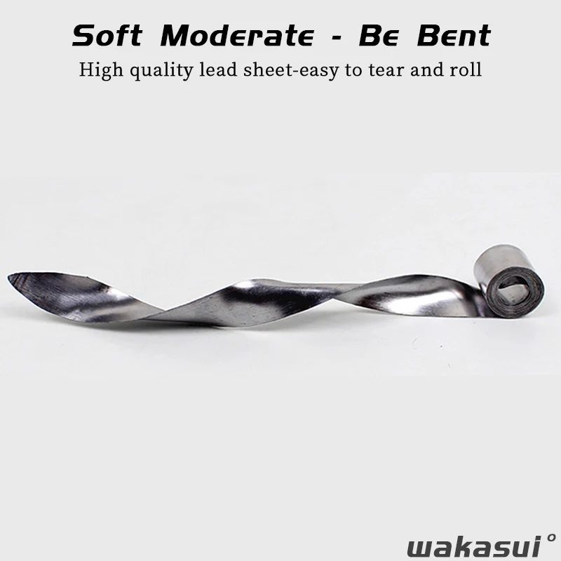 

10/20 Pcs 0.4MM/0.5MM/0.6MM/0.8MM/1MM Lead Sheet Strip Lead Sinker Tin Roll Fishing Supplies Carp Fishing Accessories Tackle