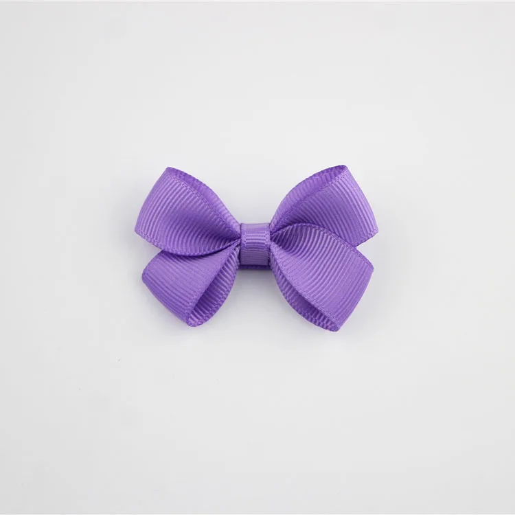 a05 Purple Заколка для волос с бантом аксессуары для волос заколка для волос бант Bix детская заколка для волос 1801ZYAA1723 - Цвет: a05 Purple