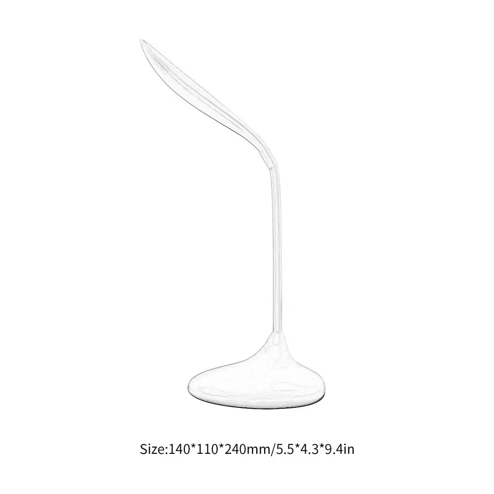 

360 Rotary Folding Energy-saving 12 LED Eye Protection Round Base LED Desk Lamp Reading Home Office Night Light 5W 220V