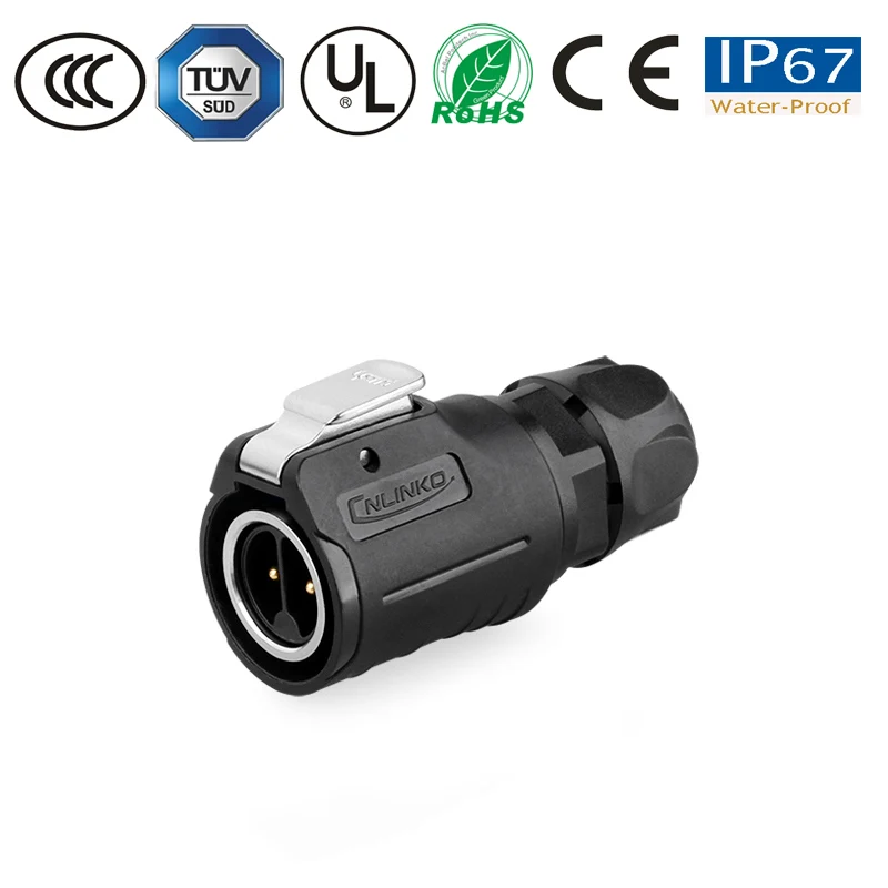 IP67 Водонепроницаемый 2-контактный 3-контактный 4-контактный 5-контактный