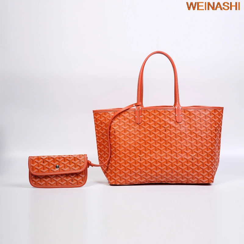 

Goya-Goyard New Designer High Quality Simple Women Handbag Printed Large Capacity Tote Shoulder Shopping Bag With Free Purse